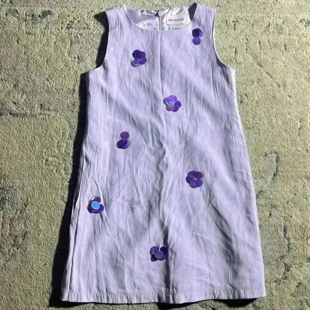 American Girl Lilac Birthday Party Dress